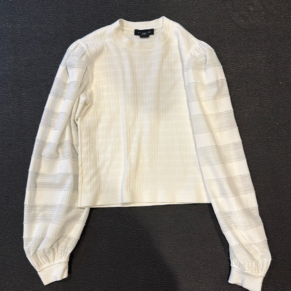 Club Monaco white top in XS